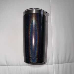 Holographic Black Tumbler